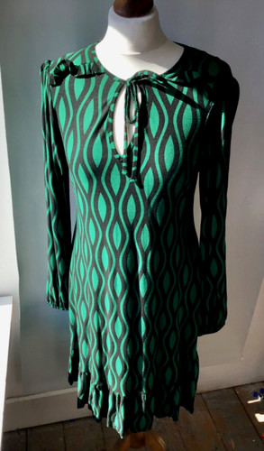 Black emerald green - emerald, patterned