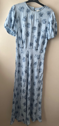 Dress size blue floral - size,