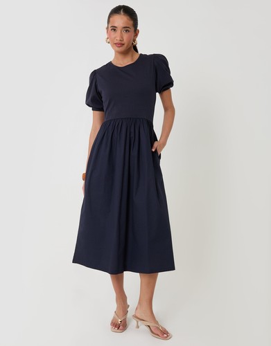 Threadbare womens navy - threadbare, cotton