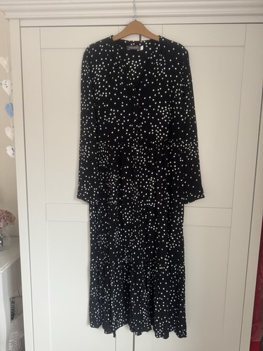 Mint velvet black polka dot - velvet,