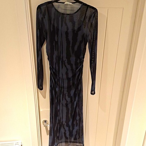 Primark black blue abstract - primark,