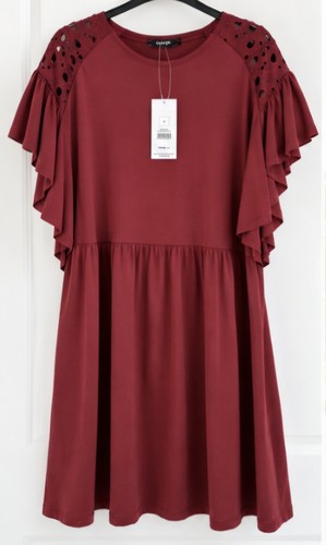 George burgundy red cotton - red,