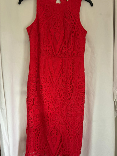 Monsoon size red floral - size, 12