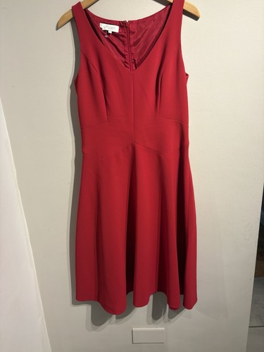 Hobbs fit and flare - hobbs, red