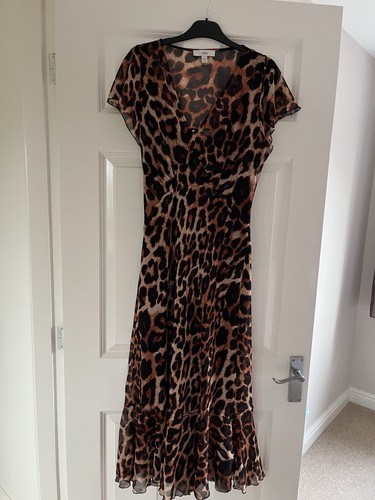 Animal print dress size 12 - m&s,