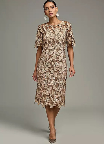 Kaleidoscope mocha lace - kaleidoscope,