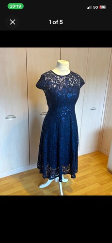 Dorothy perkins navy sequin - navy,