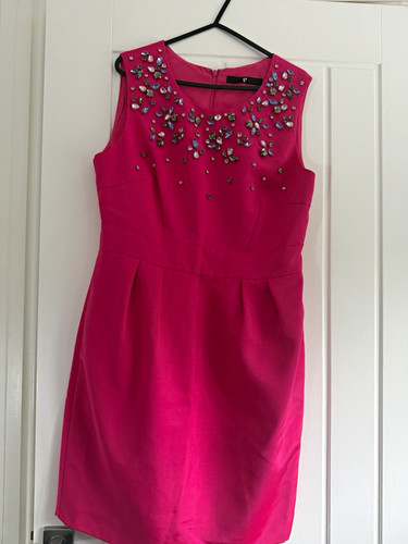 Very pink sleeveless - pink, shift