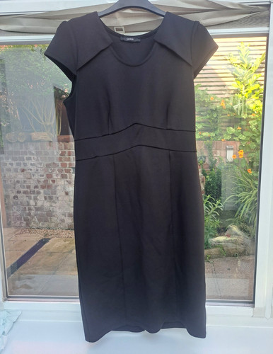 George black sheath dress - black,