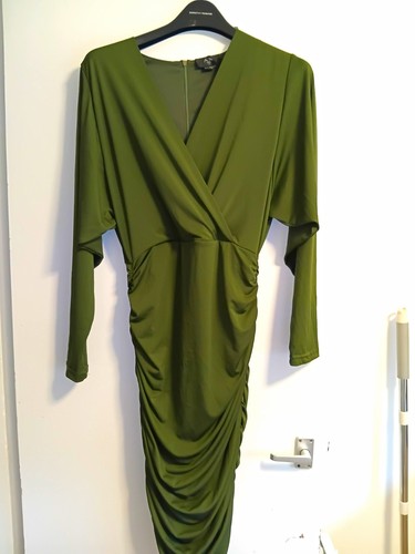 Paris green ruched - ax,