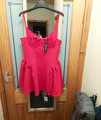 Boohoo red lace sweetheart - boohoo,