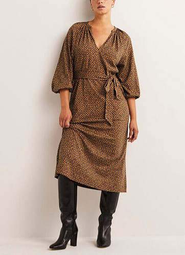 Boden notch neck jersey - boden, midi