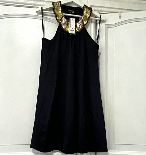 Warehouse black silk - black, satin
