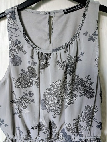 Atmosphere grey floral - grey,