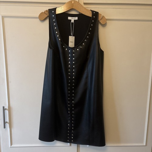 Bnwt studded leather look - m&s,