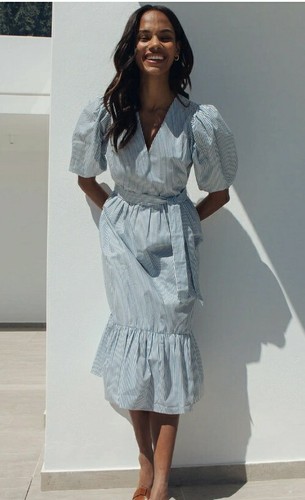 Bnwt threadbare blue white - /,