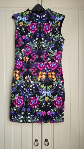 Nwot asos petite - floral, scuba