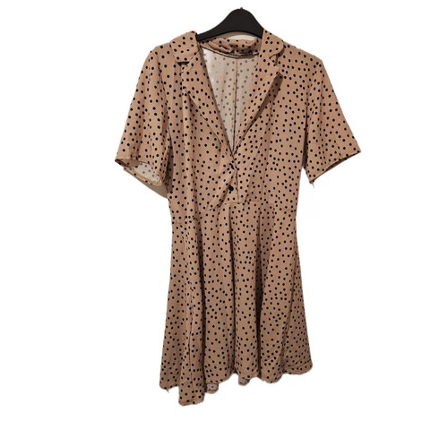 Women brown polka - women's,