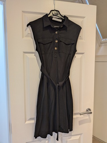 Warehouse black dress - black,