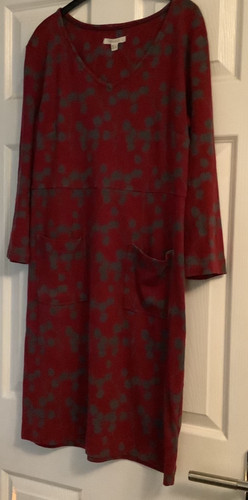 Burgundy cotton jersey stretch - burgundy,