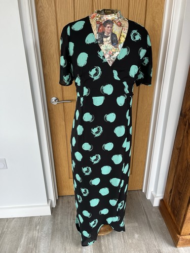 Dancing leopard wrap - wrap, dress