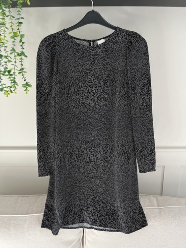 Dress polka dot - , black