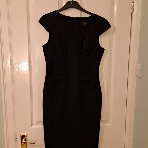 New look black sheath dress - new,