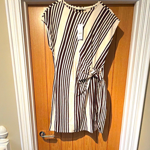 George cream brown striped - &,