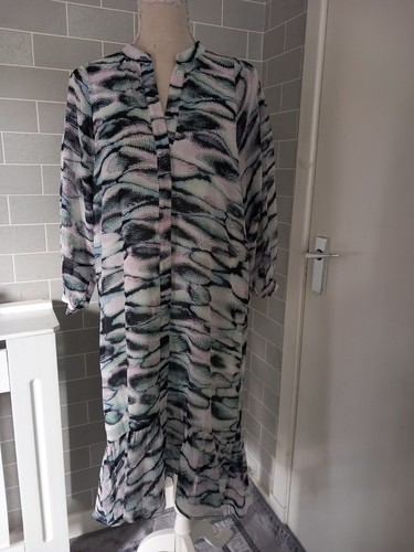 Chiffon loose fit dress size - fit,
