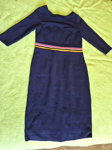 Boden navy sheath dress 12 - dress,