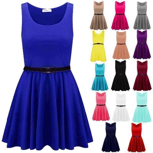 Womens ladies skater dress - ladies,