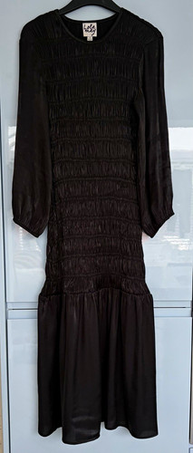 Lola may black - black, maxi