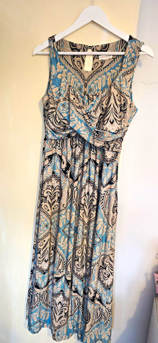 Monsoon blue paisley - blue,